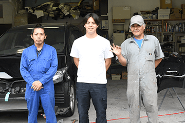 リサイクルパーツを積極的に使います